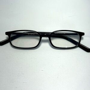 5th Ave Black Skinny Eyeglasses - Frames only
